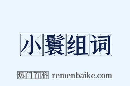 小鬟组词是什么意思的图片